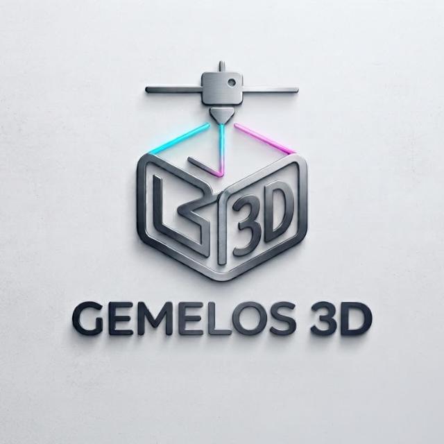 Logo Gemelos 3D